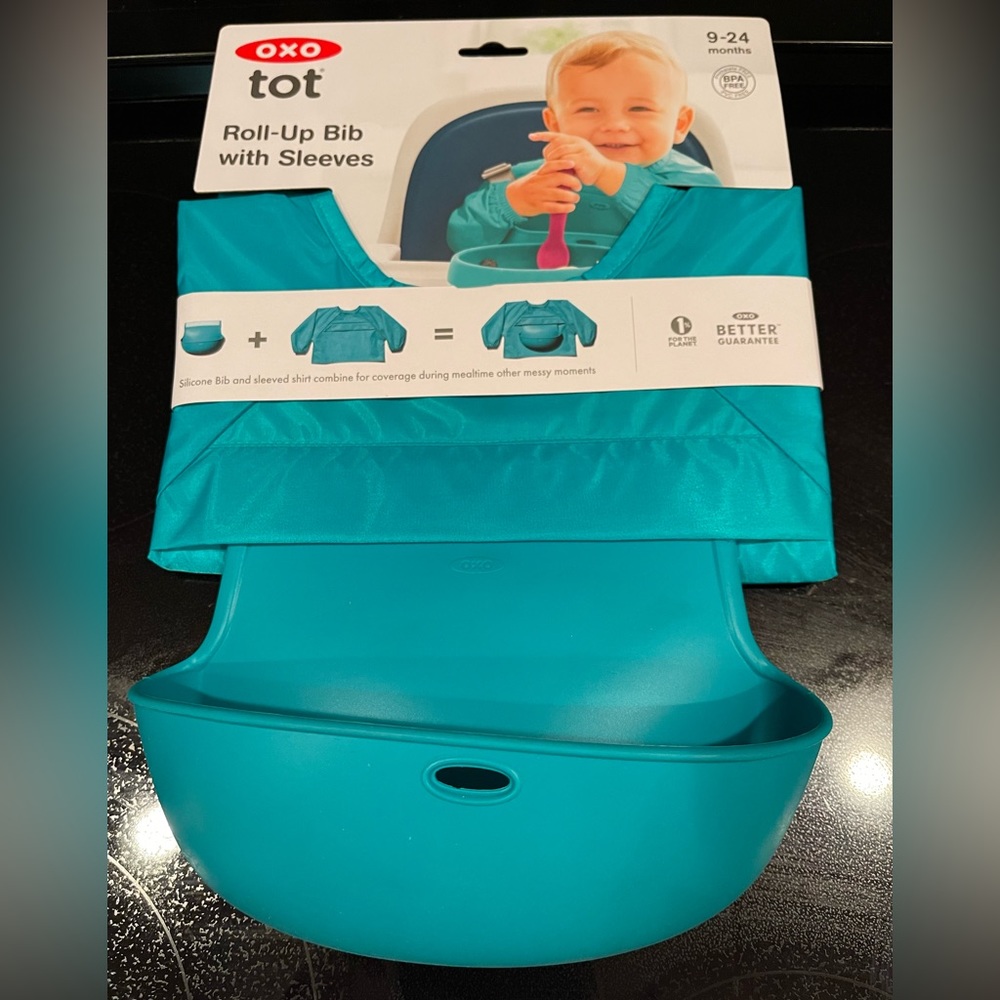 OXO ToT Sleeved BIB Teal